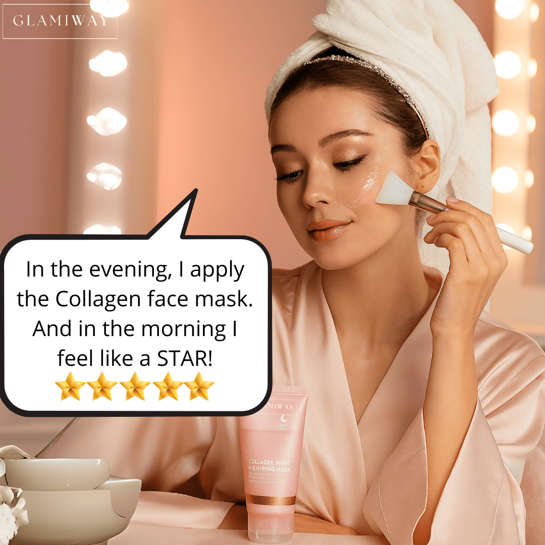 Collagen Night Wrapping Mask - for Glowy Skin
