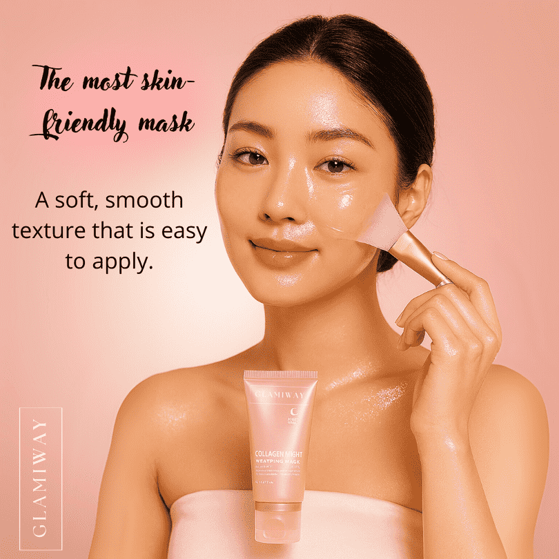 Collagen Night Wrapping Mask - for Glowy Skin